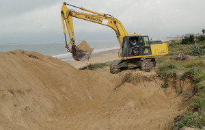 Imagen del desarrollo de las obras.