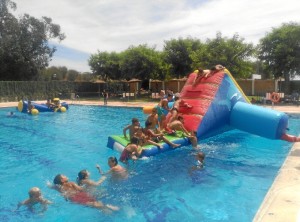 También hubo actividades para los niños.