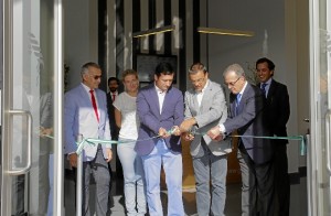 Momento de la inauguración.