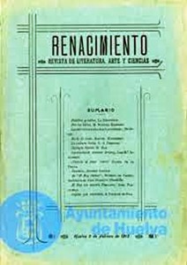 Revista Renacimiento. / Foto: Archivo Municipal de Huelva.