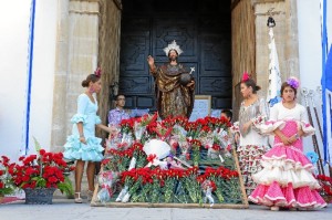 En la jornada del sábado se celebró la tradicional ofrenda de flores. 