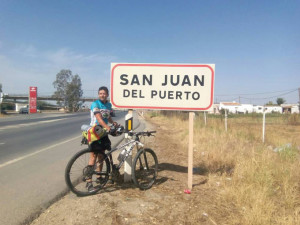 Domingo, al llegar a San Juan del Puerto.