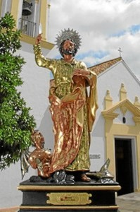 La procesión de San Bartolomé se celebra este lunes 24 de agosto. / Foto: Ayuntamiento de San Bartolomé.