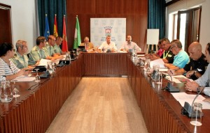 La Junta Local de Seguridad ha cerrado hoy el dispositivo de seguridad y servicios que el Ayuntamiento de Cartaya pondrá en marcha de cara a Feria.