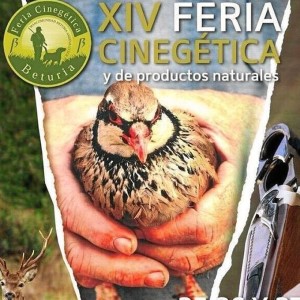 Cartel de la XIV Feria Cinegética y de Productos Naturales.