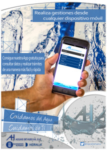 La empresa pone a disposición de sus usuarios una App gratuita de su oficina virtual.