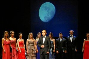 Imagen de unas de las Galas Líricas celebradas en el Teatro Puerta del Andévalo.