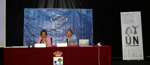 Antonia Grao y Jose Antonio Lopez inauguraron el Encuentro.