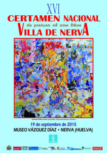 Cartel anunciador del Certamen Villa de Nerva.