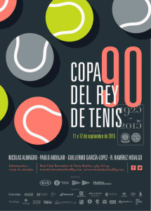 Cartel de la 90ª Copa del Rey de Tenis.