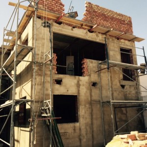 Obras de ampliación del convento de la Hermanas de la Cruz de Valverde