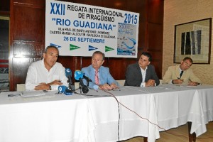 Un momento de la presentación de la regata. / Foto: Pablo Sayago.