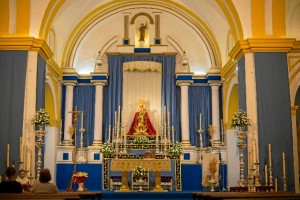 Virgen de la Peña de Puebla de Guzmán.