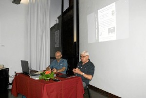 Fuenteheridos. El investigador Rodolfo Recio. / Foto de Azoteas.