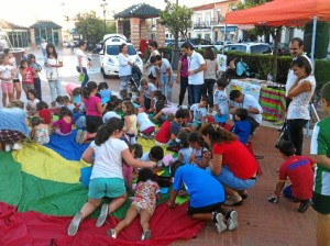 Los más jóvenes participaron en las actividades organizadas con motivo de la Semana Europea de la Movilidad.