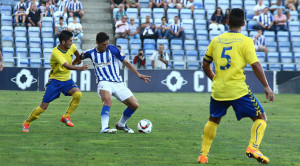 Jesús Vázquez puede ser una de las novedades de Ceballos en el partido ante el Betis B.