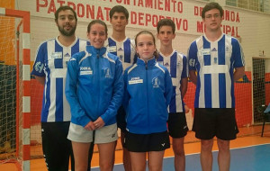 Los jóvenes valores del Recre IES La Orden que estuvieron en Ronda.