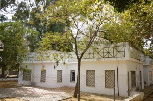 Fachada de la Ludoteca de Ayamonte.