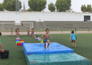 Fiesta del agua en Moguer.