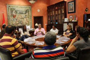 Reunión con los representantes de touroperadores.