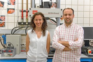 Juan Mora y Esther Reina, investigadores y promotores de la idea de negocio.