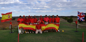 Formación española en la Challenge Esuri 2015 celebrada en Ayamonte.