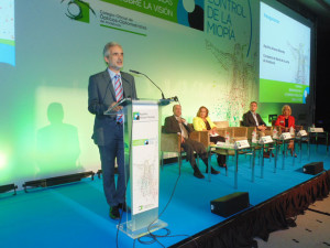 El consejero de Salud, Aquilino Alonso, durante las Jornadas.