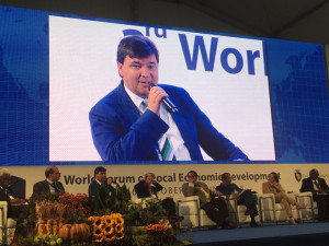 Intervención de Gabriel Cruz en el III Foro Mundial DEL