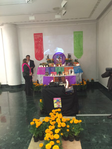 Altar dedicado al actor y cantante Tin Tan y que se puede visitar en el Centro Cultural de Caja Rural del Sur.