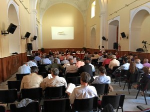 En el acto se puso de manifiesto la respuesta masiva de los agricultores englobados en la zona de influencia de la Presa de la Alcolea.