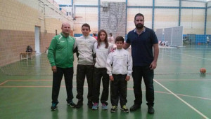 Los jóvenes deportistas cartayeros recibieron el apoyo y el ánimo del Ayuntamiento de la localidad.