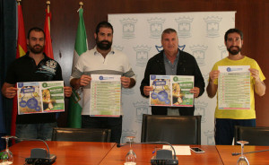 Un momento de la presentación de diversas actividades deportivas en Cartaya.