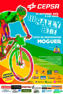 Cartel del evento ciclista que tendrá lugar en Moguer el día 12.