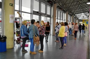 La muestra puede visitarse en el Mercado del Carmen. / Foto: Cinta García.