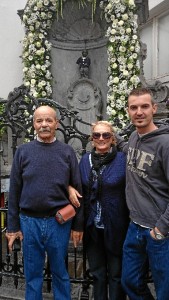 El 'Manneken Pis' es uno de los monumentos más populares de Bruselas.