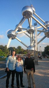 El Atomium es el símbolo de Bruselas, se construyó para la Exposición Universal celebrada en 1958.