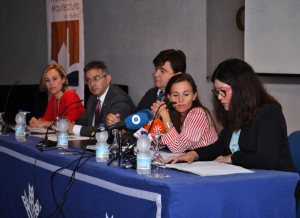 Apertura de las Jornadas de Patrimonio que organiza el COAH. / Foto: Pablo Sayago.