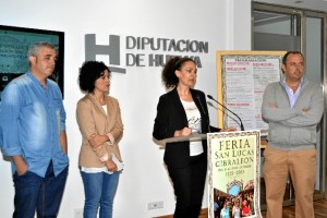 La alcaldesa, durante la presentación. / Foto: Pablo Sayago.