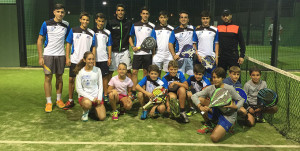 Representantes de la Escuela de la Fundación 25 de Marzo que participan en el evento en Antequera.