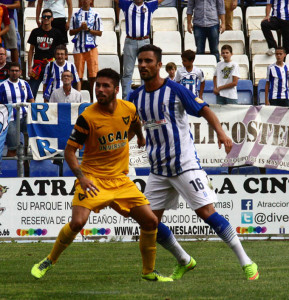 Con Arthuro en el campo el Recre dio un paso hacia adelante. / Foto: Josele Ruiz.