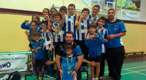 Los más pequeños del Recre IES La Orden cargaron el zurrón de medallas en Montilla.