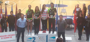 Laia Oset, junto a Lorena Uslé, logró el oro en el Máster de Santander.