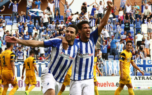 Los albiazules están deseosos de darle una alegría a sus aficiobados. / Foto: Josele Ruiz.