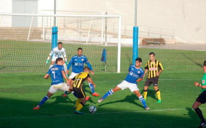 Séptimo empate del San Roque en lo que va de Liga. / Foto: @SanRoqueLepe.