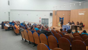 Un momento de una Asamblea del Trust. / Foto: @Albiazules.