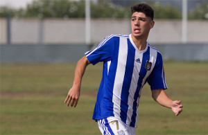 Waldo, la sorpresa de Alejandro Ceballos. / Foto: Manu López / www.albiazules.es.