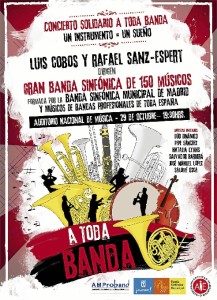 Cartel del concierto.