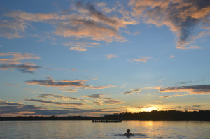 Vista del Amazonas.