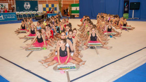 El Club Gimnasia Rítmica Huelva, un vivero de excelentes gimnastas.