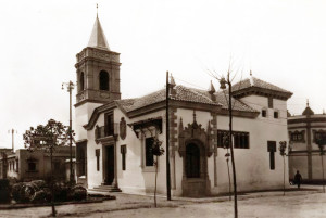 Pabellón de Huelva en la Exposición Iberoamericana de Sevilla en 1929